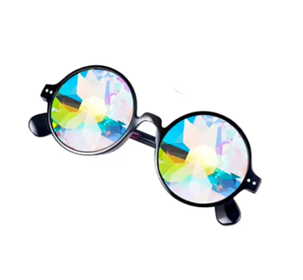 black-rave-kaleidoscope-glasses